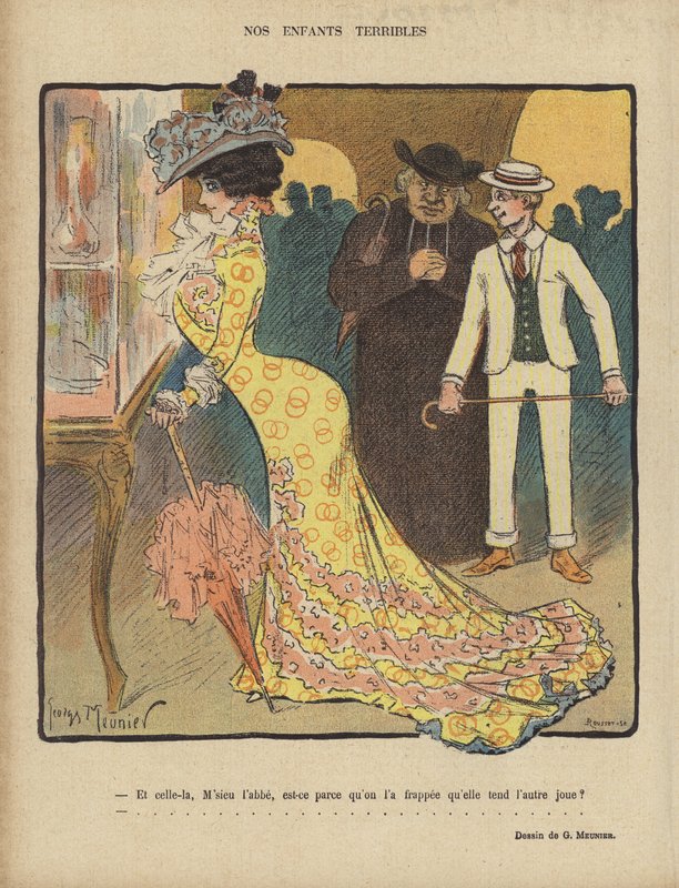 Illustrasjon for Le Rire av Georges Meunier
