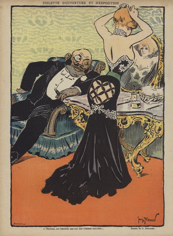 Illustrasjon for Le Rire av Georges Meunier