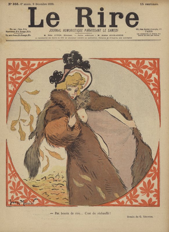 Illustrasjon for Le Rire av Georges Meunier