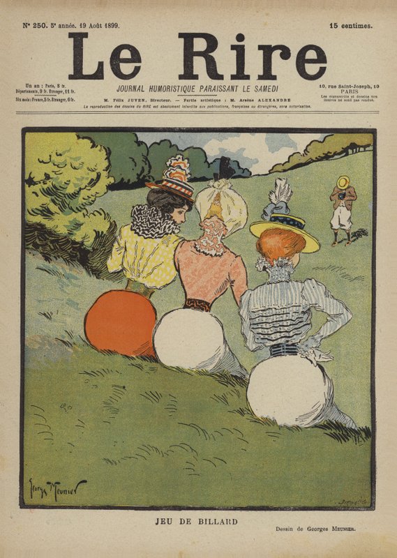 Illustrasjon for Le Rire av Georges Meunier