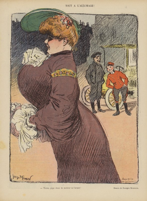 Illustrasjon for Le Rire av Georges Meunier
