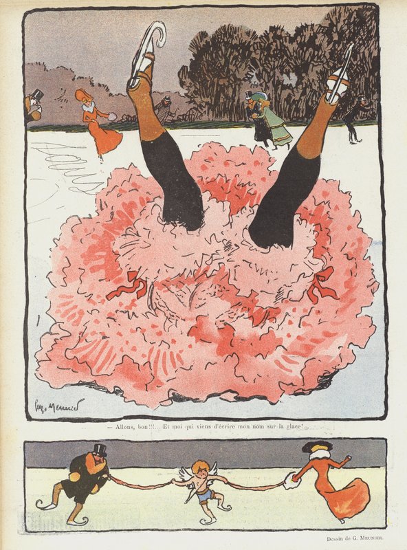 Illustrasjon for Le Rire av Georges Meunier