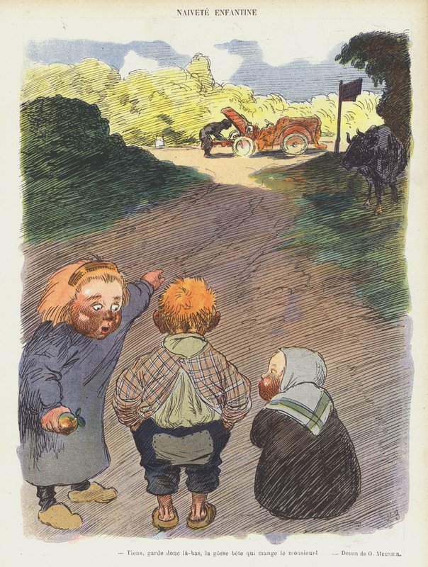 Illustrasjon for Le Rire av Georges Meunier