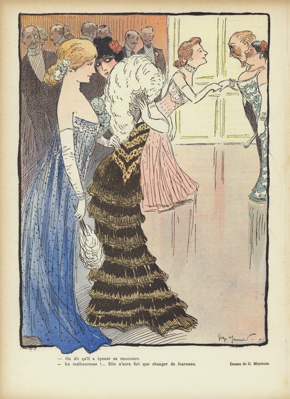 Illustrasjon for Le Rire av Georges Meunier
