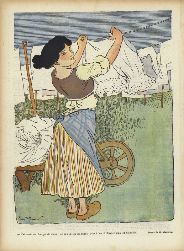 Illustrasjon for Le Rire av Georges Meunier