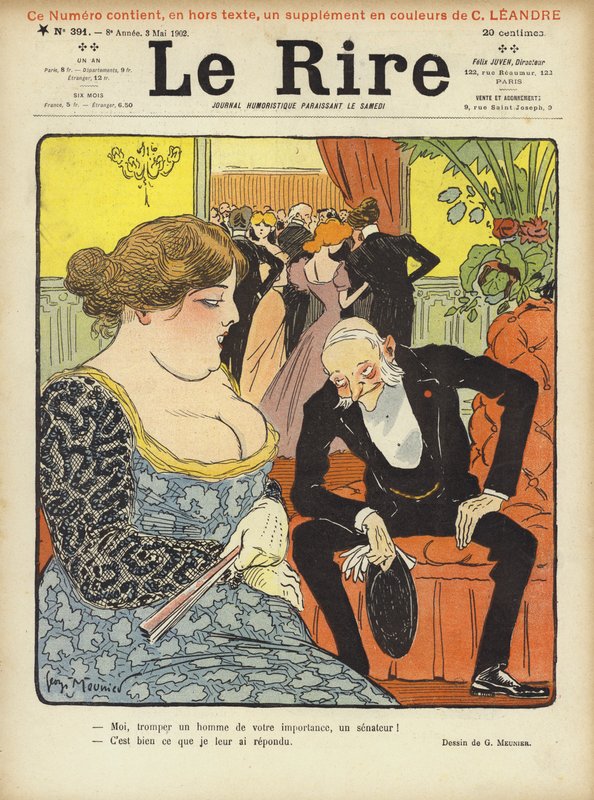 Illustrasjon for Le Rire av Georges Meunier