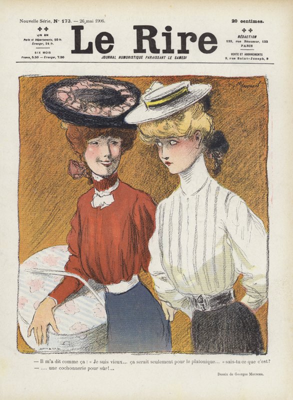 Illustrasjon for Le Rire av Georges Meunier