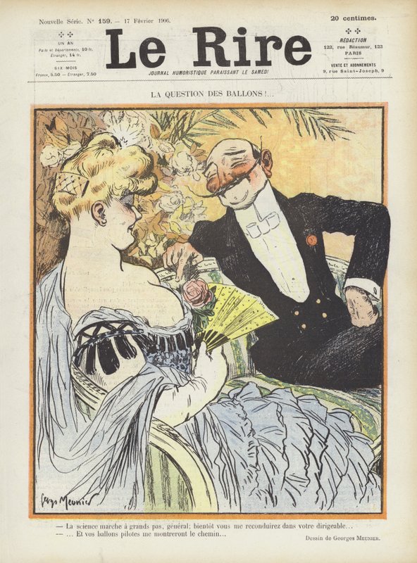 Illustrasjon for Le Rire av Georges Meunier