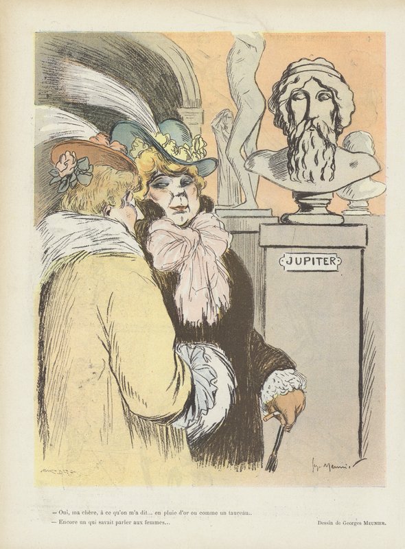 Illustrasjon for Le Rire av Georges Meunier