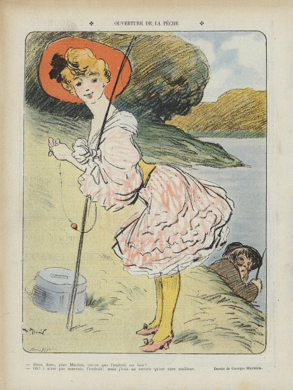Illustrasjon for Le Rire av Georges Meunier
