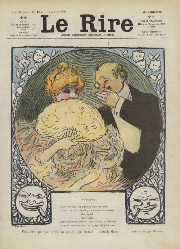 Illustrasjon for Le Rire av Georges Meunier