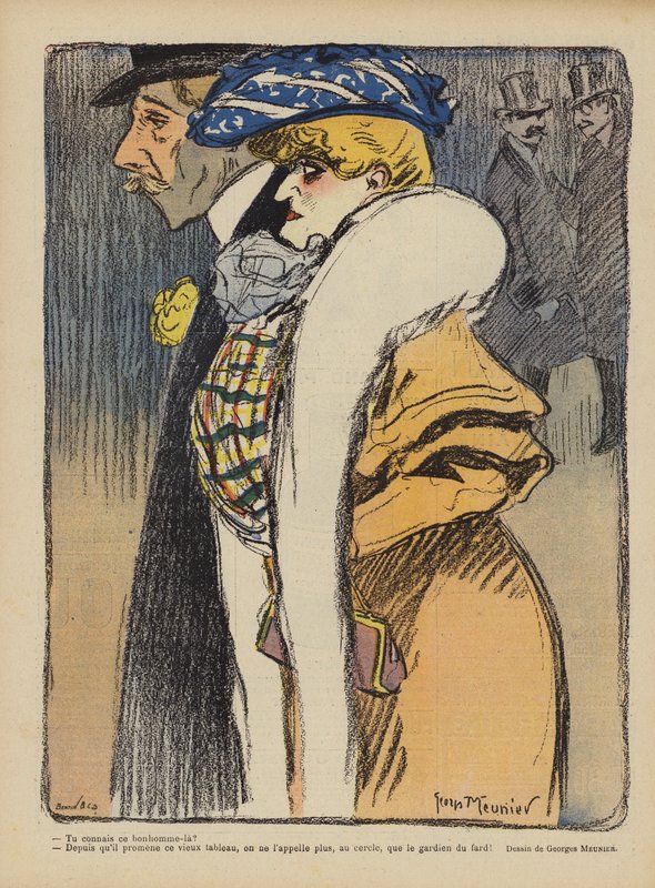 Illustrasjon for Le Rire av Georges Meunier