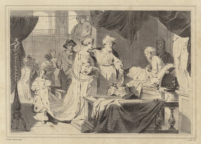 Antiochus og Stratonice av Gerard de Lairesse