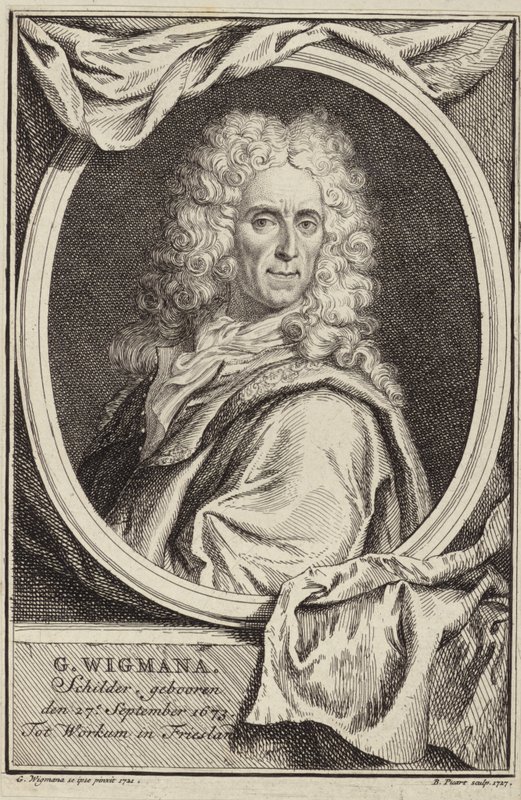 Portrett av Gerard Wigmana av Gerard Wigmana