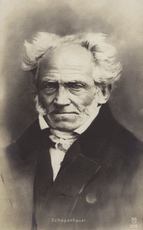 Arthur Schopenhauer (1788–1860), tysk filosof (s/h-foto) av German Photographer