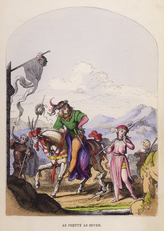 As Pretty As Seven (litho i farger) av German School