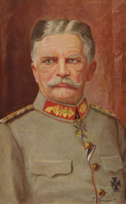 August von Mackensen , tysk soldat og feltmarskalk under første verdenskrig av German School