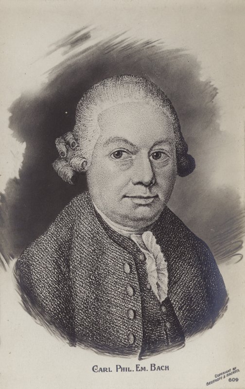 Carl Philipp Emanuel Bach , tysk klassisk musiker og komponist (1714–1788) av German School