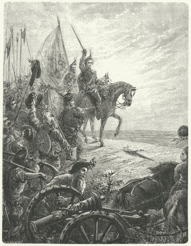 Charles Edward Stuarts retur til Skottland av German School