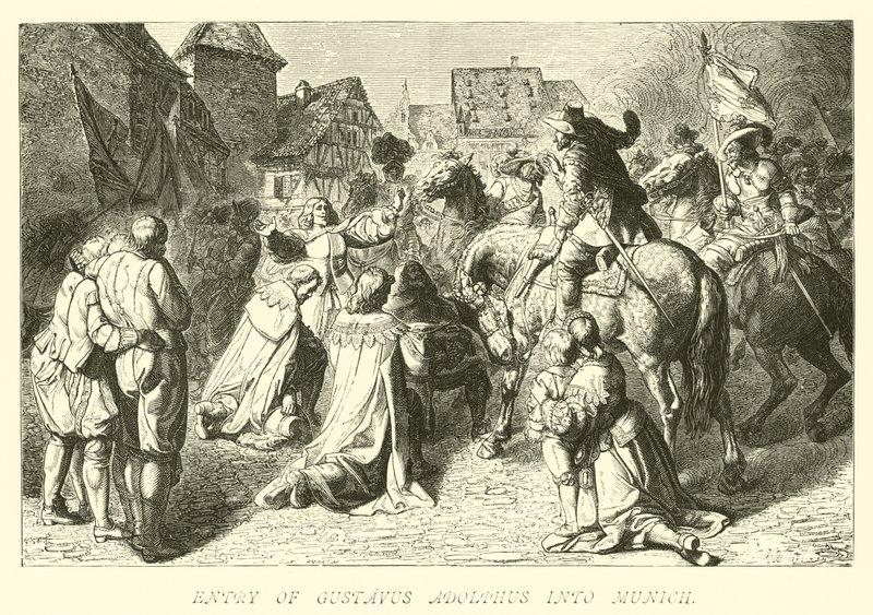 Gustavus Adolfs inntog i München av German School