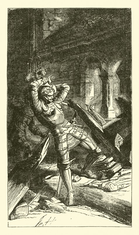 Francis von Sickingen dødelig såret av German School