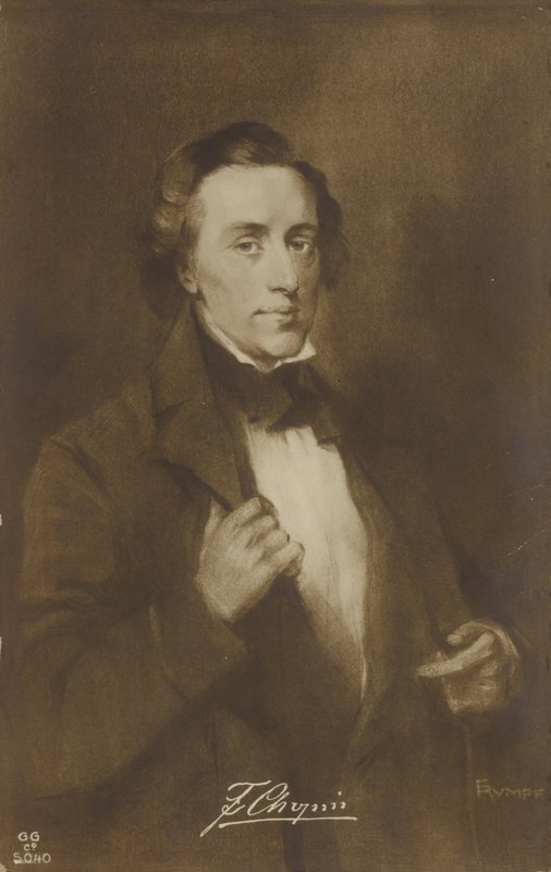 Frederic Chopin , polsk komponist og pianist (1810-1849) av German School
