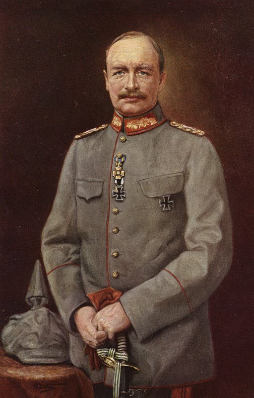 Fredrik Augustus III, siste konge av Sachsen (fargelitografi) av German School