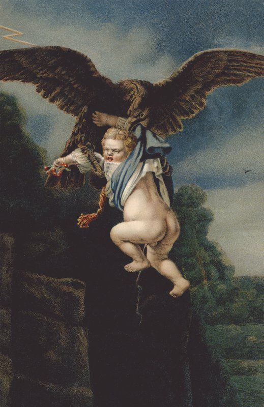 Ganymedes i ørneklonner av German School