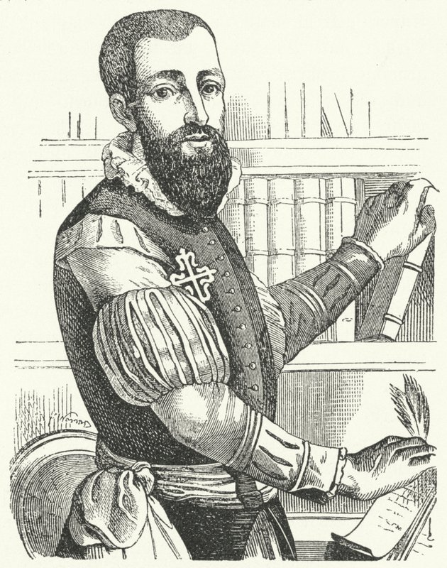Garcilaso de la Vega , spansk poet og soldat (gravering) av German School