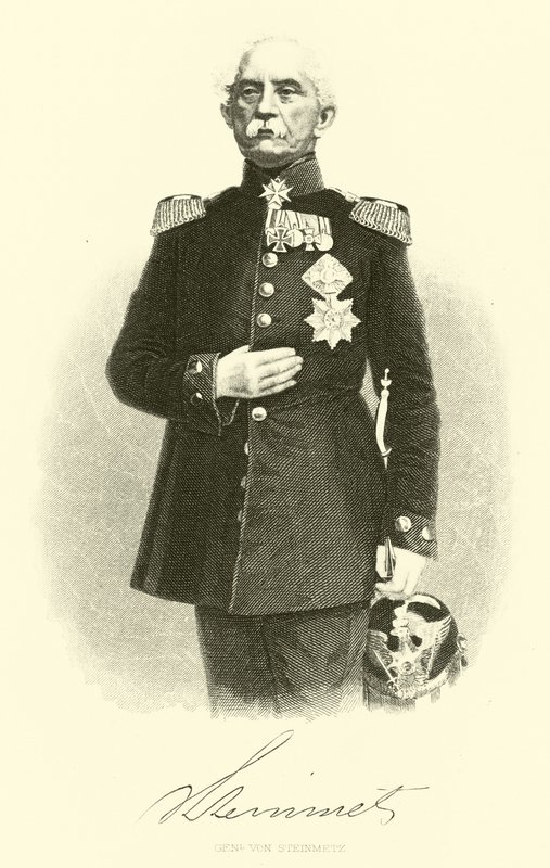 General von Steinmetz av German School