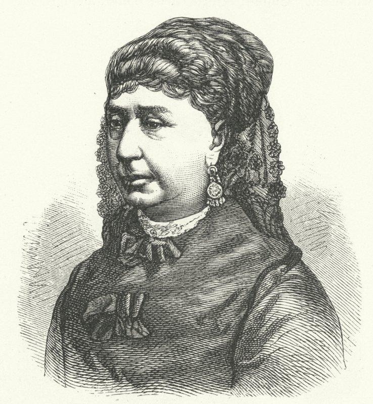 George Sand , fransk forfatter av German School