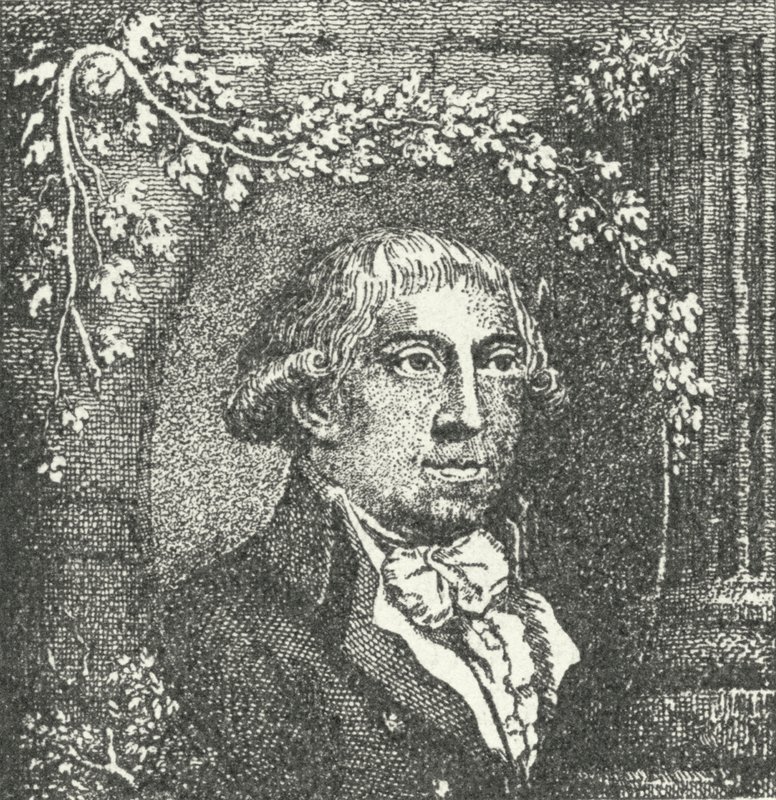 Gottfried August Burger , tysk poet (gravering) av German School