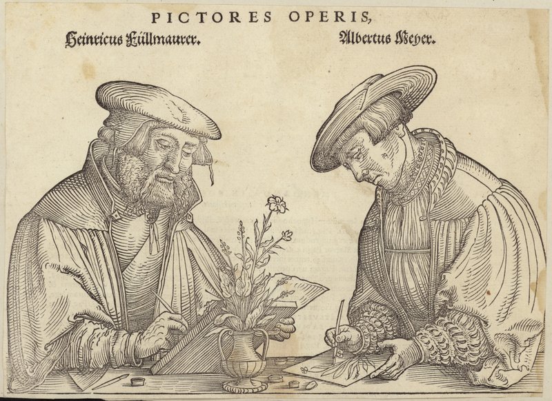 Heinricus Fullmaurer og Albrecht Meyer av German School
