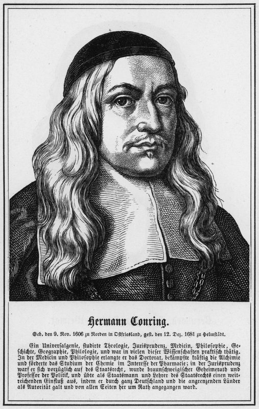 Hermann Conring (gravering) av German School