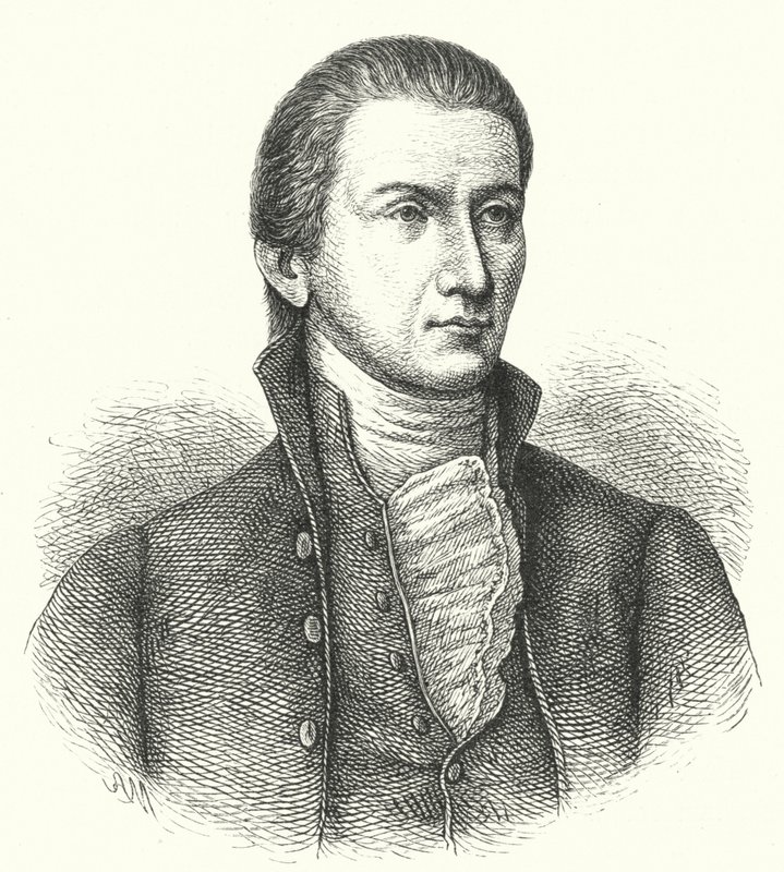 James Monroe , amerikansk statsmann (gravering) av German School