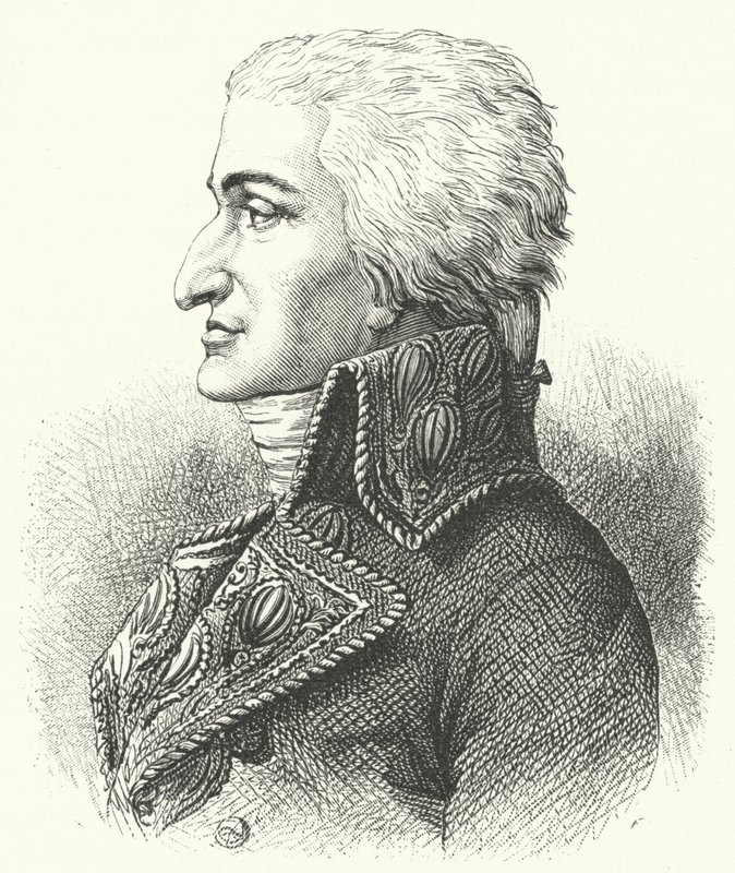 Jean Jacques Regis de Cambaceres , fransk advokat og statsmann som var en av hovedforfatterne av Napoleonskoden (gravering) av German School