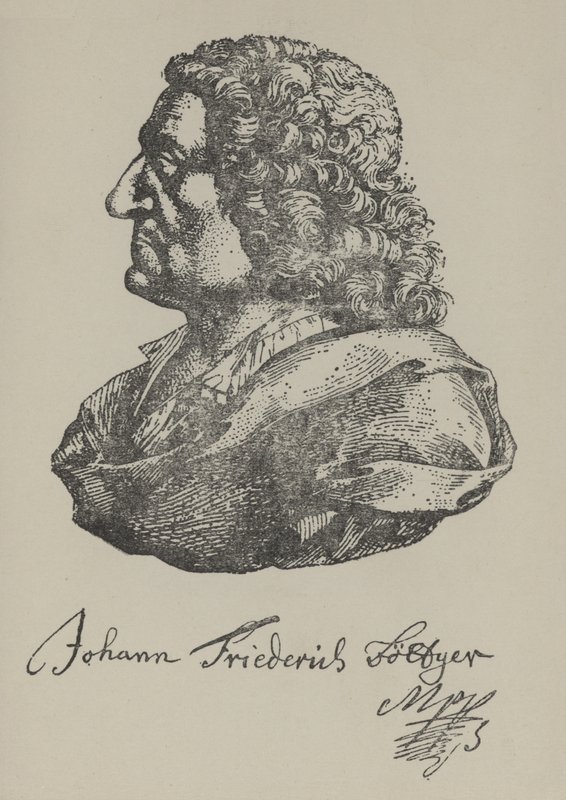Johann Friedrich Boettger , tysk alkymist (lito) av German School
