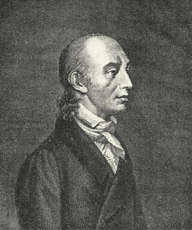Johann Heinrich Voss , tysk klassisist og poet (gravering) av German School