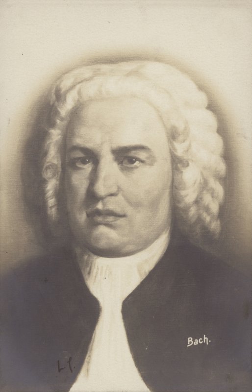 Johann Sebastian Bach , tysk komponist, organist, cembalo, fiolist og fiolinist fra barokkperioden (1685-1750) av German School