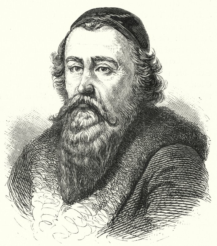 John Amos Comenius , moravisk filosof og teolog (gravering) av German School