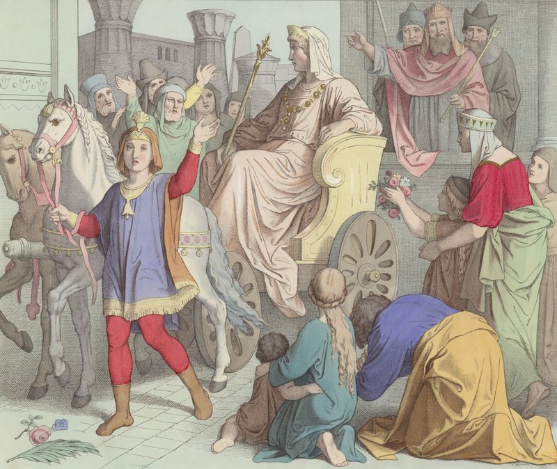 Joseph guvernør over Egypt av German School