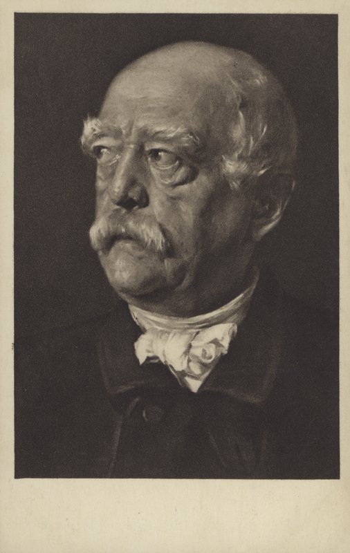 Otto von Bismarck , tysk statsmann av German School
