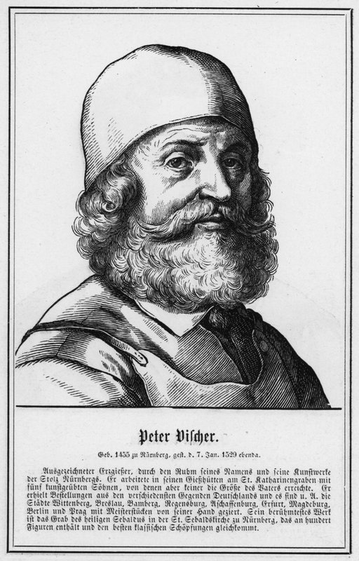 Peter Vischer (gravering) av German School