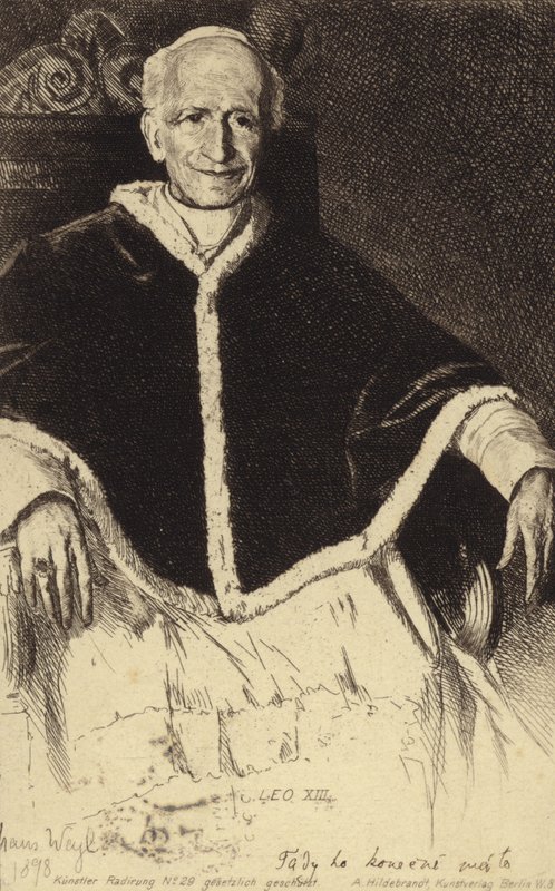 Pave Leo XIII av German School