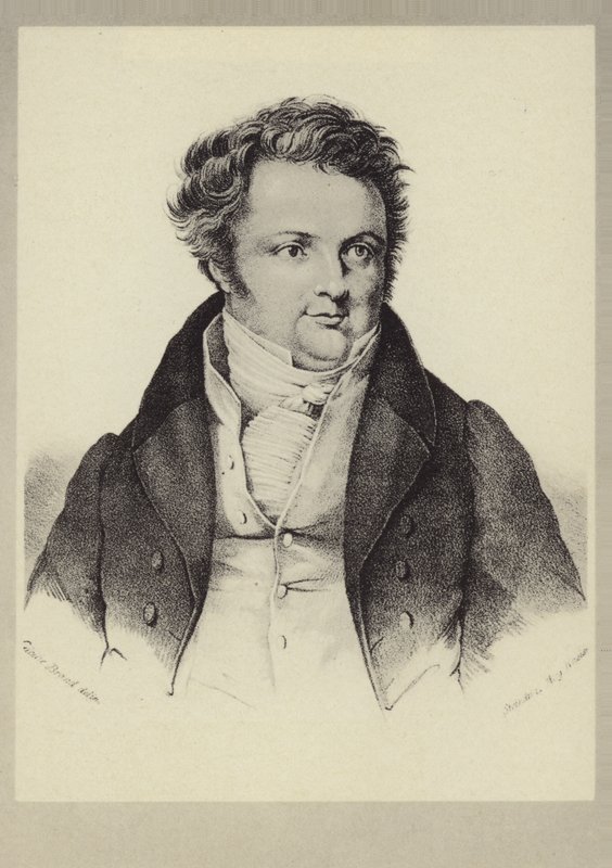 Portrett av Heinrich Marschner av German School
