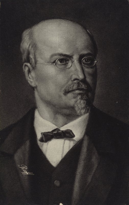 Portrett av Joachim Raff av German School