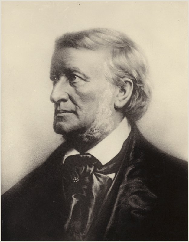 Portrett av Richard Wagner av German School