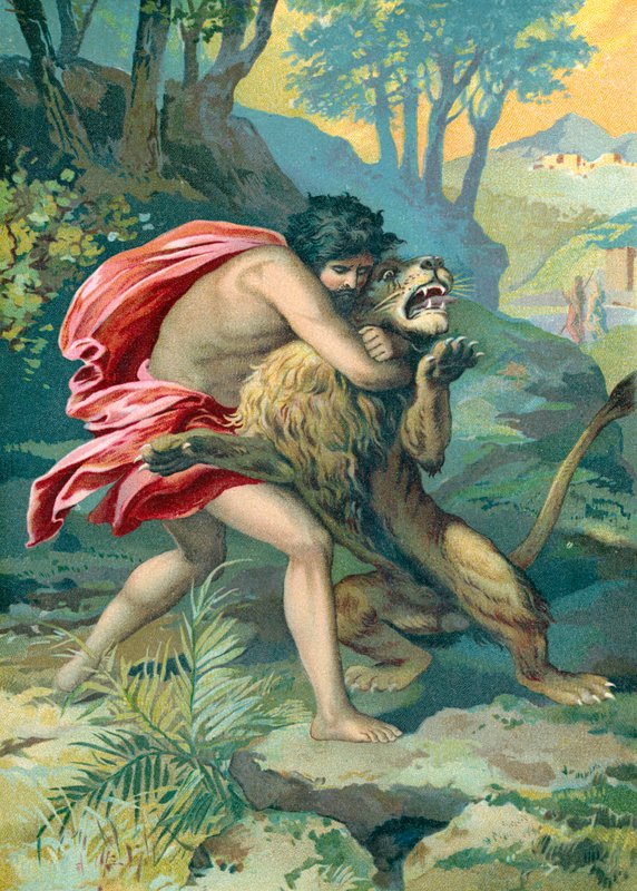 Samson og løven av German School