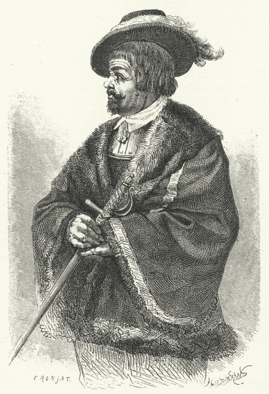 Sir Thomas, Lord Fairfax, øverstkommanderende for den parlamentariske hæren i den engelske borgerkrigen (gravering) av German School