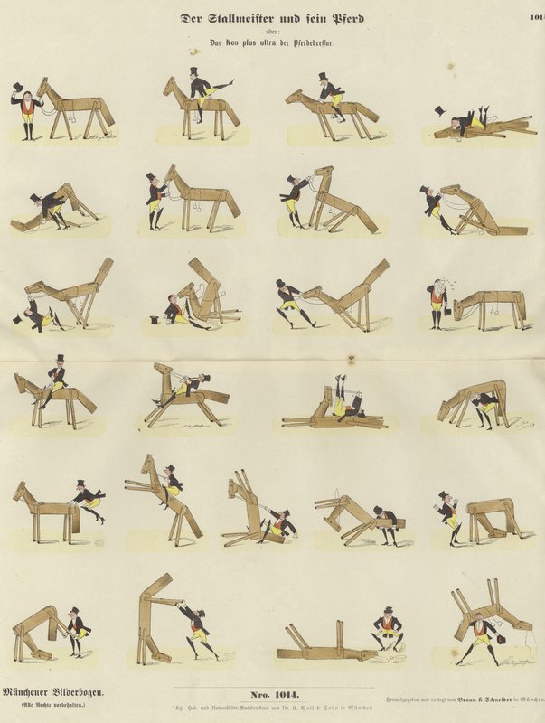 Equerry og hans hest av German School